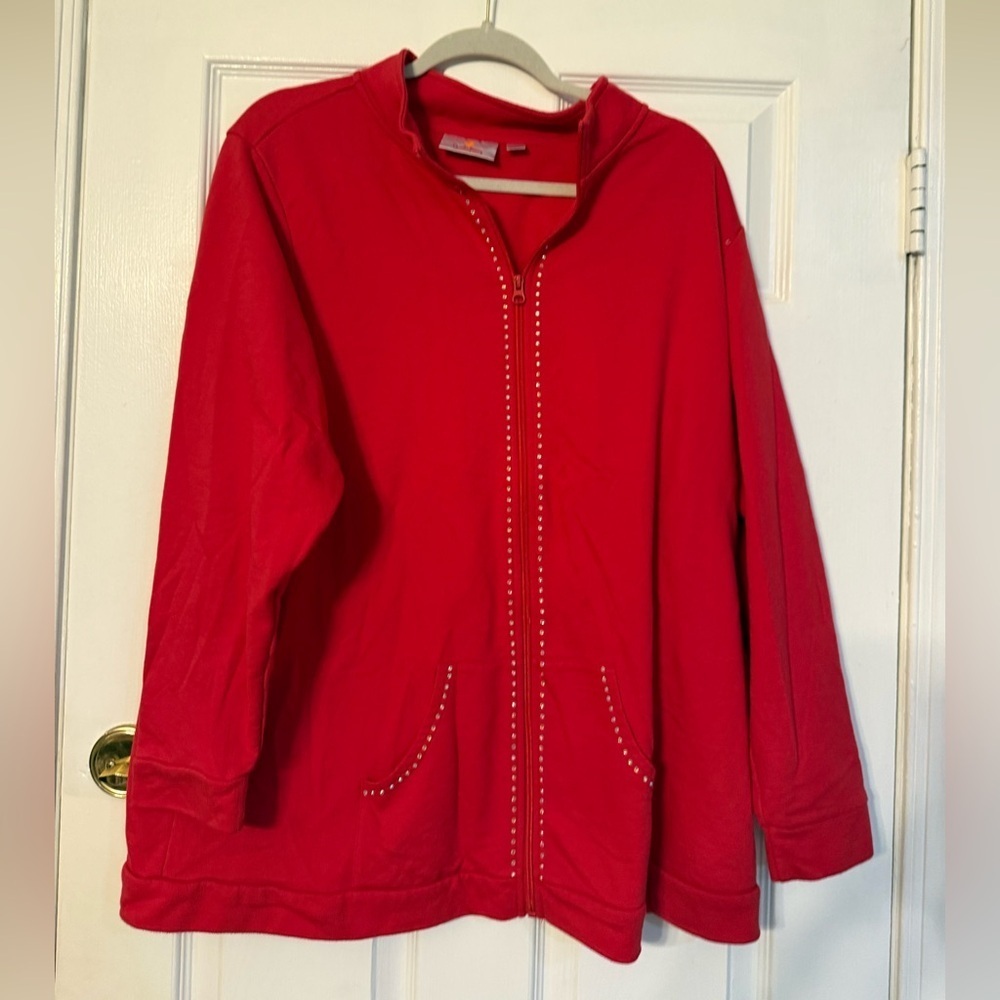 Quacker Factory Red Jacket